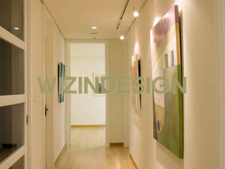 서리풀 47평 아파트 , wizingallery wizingallery Pasillos, vestíbulos y escaleras modernos