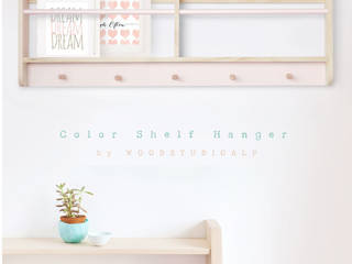 COLOR SHELF HANGER, ALP ALP Scandinavische kinderkamers