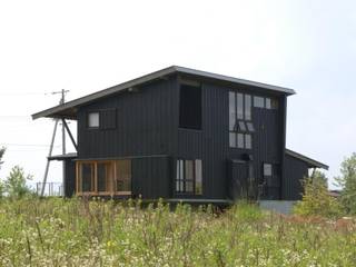 蓼科のＴ.sabot, kasahara kasahara Modern houses Wood Wood effect