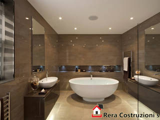 Foto Intervista, Rera Costruzioni s.r.l. Rera Costruzioni s.r.l. Minimalist style bathroom