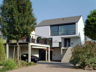 EFH F, Hetzel+Ortholf Architekten BDA Hetzel+Ortholf Architekten BDA Maisons modernes