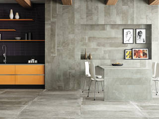 Linha Loft, Eliane Revestimentos Eliane Revestimentos Industrial style kitchen