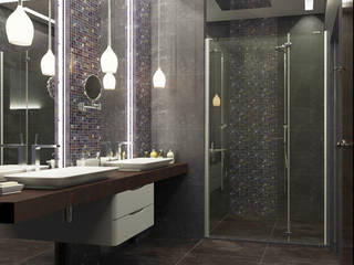 Hotelsuite, Hessen, Germany, Insight Vision GmbH Insight Vision GmbH Phòng tắm phong cách hiện đại