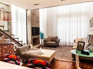 Conceito Loft, Lilian Barbieri Interior Design Lilian Barbieri Interior Design Modern living room