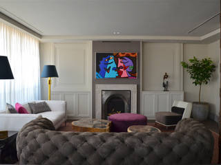 Vivienda en Madrid, Ines Benavides Ines Benavides Living room