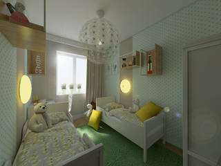 SAMA SŁODYCZ - POKÓJ DZIECIĘCY, Creoline Creoline Nursery/kid’s room