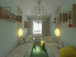 SAMA SŁODYCZ - POKÓJ DZIECIĘCY, Creoline Creoline Nursery/kid’s room