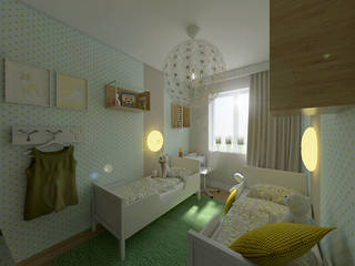 SAMA SŁODYCZ - POKÓJ DZIECIĘCY, Creoline Creoline Nursery/kid’s room