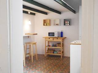 Pau&Co. Coworking, Palma., Blanc Interiores Blanc Interiores Minimalist kitchen