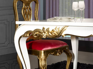 Mesa refª. Curvatura, moogno moogno Classic style dining room