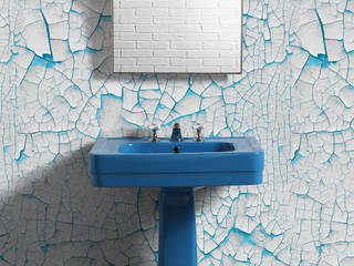 lavabo 70cm série Provence'900 by BLEU PROVENCE, bleu provence bleu provence Klassische Badezimmer