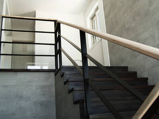 미루디자인 Коридор, прихожая и лестница в модерн стиле