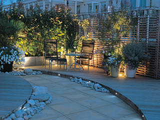 A Roof Garden, Chelsea, Bowles & Wyer Bowles & Wyer Moderner Balkon, Veranda & Terrasse