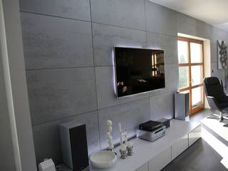 Concrete panels VHCT, DecoMania.pl DecoMania.pl Стены и пол в стиле минимализм