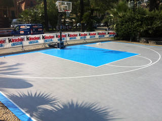 Costruire un Campo da Basket , Joker Floors Joker Floors Vườn phong cách hiện đại