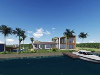 residencia en nvo. Vallarta Nayarit, unounoarquitectos unounoarquitectos منازل