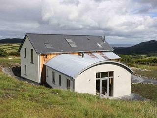 A Great Mountain House, Rachel Bevan Architects Rachel Bevan Architects Casas de estilo rural