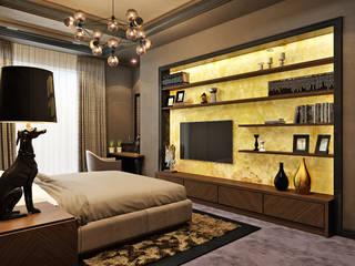 Пентхаус в Одессе, Rash_studio Rash_studio Kamar Tidur Gaya Eklektik