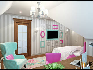 Интерьер дома для молодой семьи, Rash_studio Rash_studio Kamar Bayi/Anak Klasik
