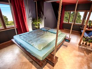 Wiszące łóżko Imperial Couch, Hanging beds Hanging beds Minimalistyczna sypialnia