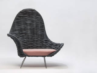 Armchair "ARMIN", Studio Dorothee Mainka Studio Dorothee Mainka Skandynawski salon