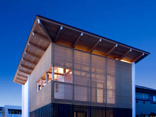 saijo house, 髙岡建築研究室 髙岡建築研究室 บ้านและที่อยู่อาศัย ไม้ Wood effect