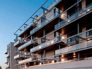 Edificio residencial en Valladolid, Gomendio Kindelan Gomendio Kindelan Casas modernas Hierro/Acero