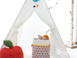 [디홈] 물방울 오너먼트_블루 구름 , (주)꿈비 (주)꿈비 Habitaciones para niños de estilo escandinavo