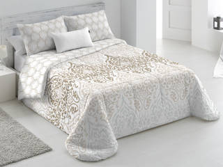 Decorar con fundas nordicas, LaNovenaNube LaNovenaNube Mediterranean style bedroom Cotton Red