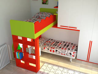 Camera bambini, OGARREDO OGARREDO Modern Kid's Room