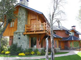 Casas Llao Llao y Arelauquen, Lüters ochoa arquitectos Lüters ochoa arquitectos Modern houses