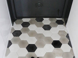 hexagon, dcrete dcrete Modern Walls and Floors Tiles