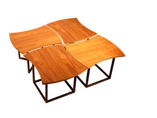 Monrou II, Petres Petres Modern living room Wood Wood effect