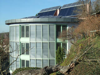 Solarhaus Abrecht, Büro für Solar-Architektur Büro für Solar-Architektur Moderne Häuser