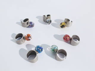 LUVIN WATERBALL ACCESORYㅡ3. Ring, luvinball luvinball Casas modernas Vidro