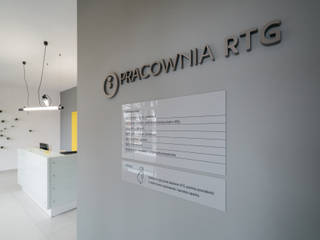 PRACOWNIA RTG W BEŁCHATOWIE, BASK grupa projektowa BASK grupa projektowa Espaços comerciais