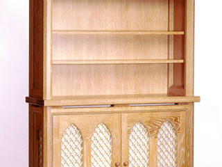 Soho Gothic Radiator Bookcase designed and made by Tim Wood, Tim Wood Limited Tim Wood Limited Abstellraum Holz