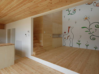 角田の家, 株式会社ブレッツァ・アーキテクツ 株式会社ブレッツァ・アーキテクツ Asian style living room
