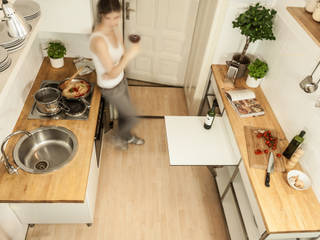 homify مطبخ Bench tops
