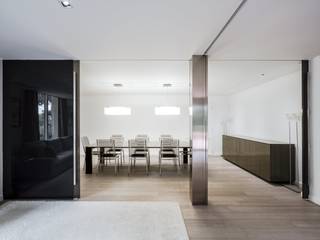 Vivienda Unifamiliar , Hernández Arquitectos Hernández Arquitectos Minimalist dining room Glass