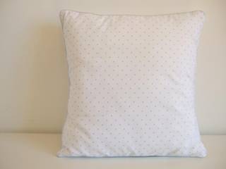 coussin en popeline pois argent, Nuage de tendresse Nuage de tendresse Nursery/kid’s room