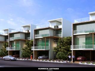 Hummouck villas, Deepak Mehta Architect Deepak Mehta Architect Modern houses