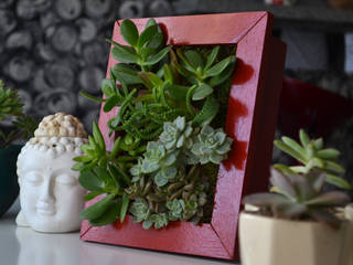 Cuadros Vivos, Kentia Decosustentable Kentia Decosustentable HouseholdHomewares Wood Red