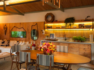 Casa Cor 2015/ A Casa da Gente, Marina Linhares Decoração de Interiores Marina Linhares Decoração de Interiores Tropische Küchen