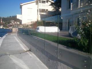 Çalışmalarımız, Doğdu Cam Ve Ayna San. Tic. Ltd. Şti Doğdu Cam Ve Ayna San. Tic. Ltd. Şti Modern style balcony, porch & terrace