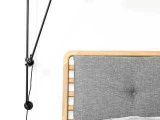 Kolekcja mebli 'Public project', Loft Kolasiński Loft Kolasiński Scandinavian style bedroom Flax/Linen Grey