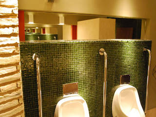 WC do Museu da Indústria, Aurion Arquitetura e Consultoria Ltda Aurion Arquitetura e Consultoria Ltda Commercial spaces