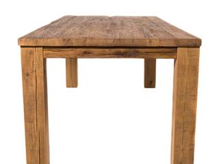 Alte Eiche Tisch "Woolton“, Woodzs Woodzs Rustic style kitchen Wood Wood effect Tables & chairs