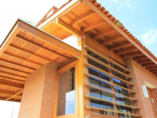 Casa em Araçoiaba da Serra-SP Brasil, TK arquitetura e Design de Interiores TK arquitetura e Design de Interiores Nowoczesne domy