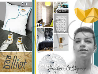Avant Projet Sommaire - Chambre adolescent - Bourgogne (21), dEEEco dEEEco Eclectic style bedroom